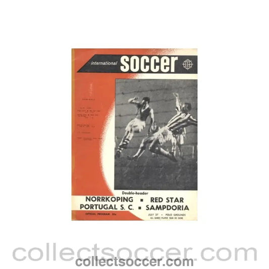 In New York - Sporting Club de Portugal v Sampdoria and Norrkoping v Red Star - Collect Soccer