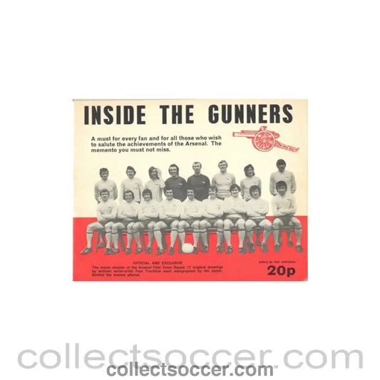 Inside the Gunners - official Arsenal brochure