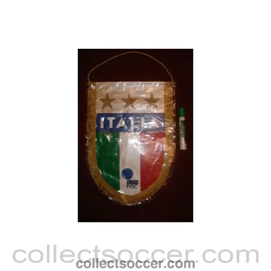 Italy Pennant once property of the football referee Neil Midgley,