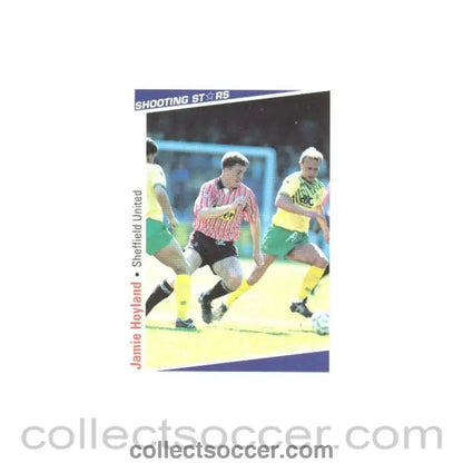 Jamie Hoyland Sheffield United Shooting Stars Card - Collect Soccer