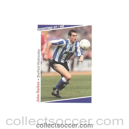 John Harkes Sheffield Wednesday Shooting Stars Card