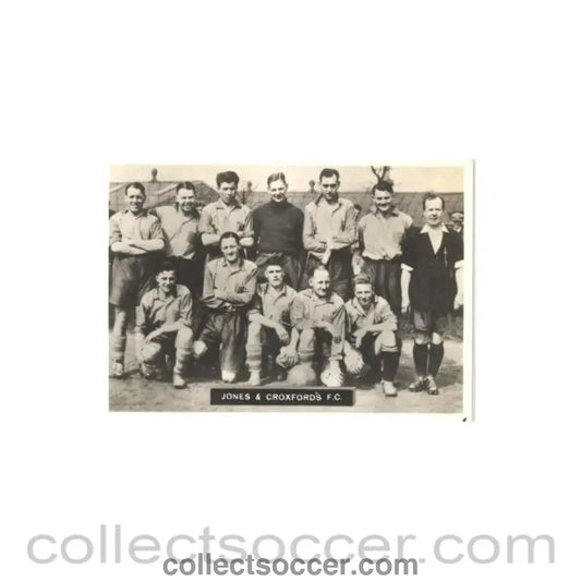 Jones & Croxfords FC Photocard - Collect Soccer
