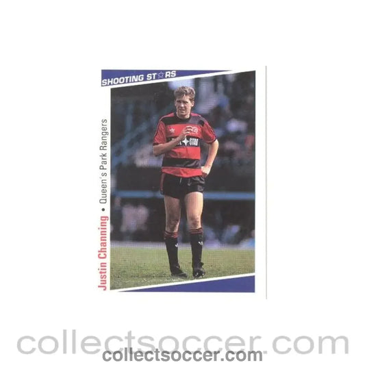 Justin Channing Queen’s Park Rangers Shooting Stars Card
