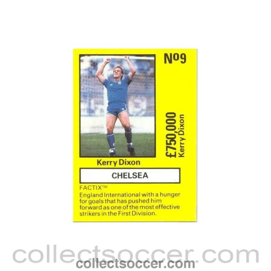 Kerry Dixon Chelsea Card - Collect Soccer