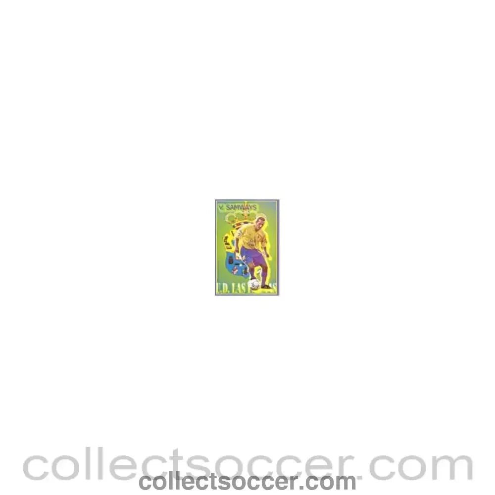 Las Palmas - V. Samways colour card - Collect Soccer