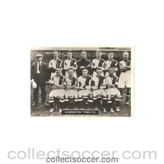 Leamington Town FC Photocard - Collect Soccer