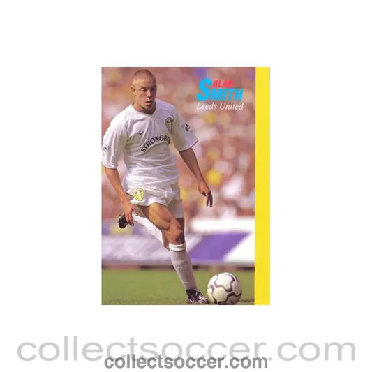 Leeds United - Alan Smith unofficial Thai produced colour postcard