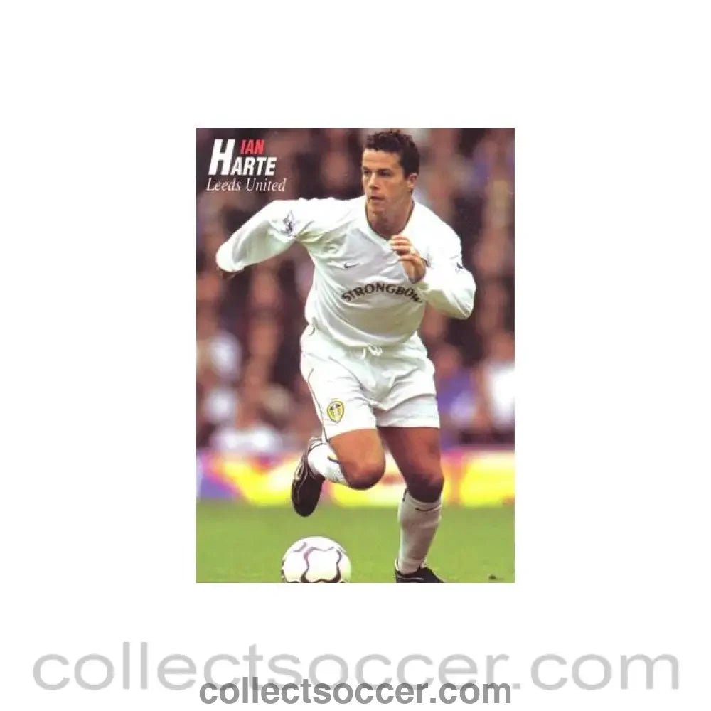 Leeds United - Ian Harte unofficial Thai produced colour postcard - Collect Soccer