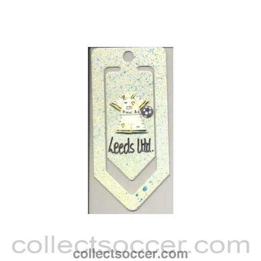 Leeds United Large Plastic Souvenir Paperclip - Collect Soccer