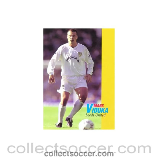 Leeds United - Mark Viduka unofficial Thai produced colour postcard