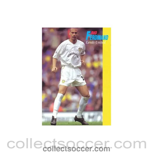 Leeds United - Rio Ferdinand unofficial Thai produced colour postcard