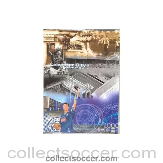 Leicester City FC folder featuring the old Filbert Way stadium on the front page