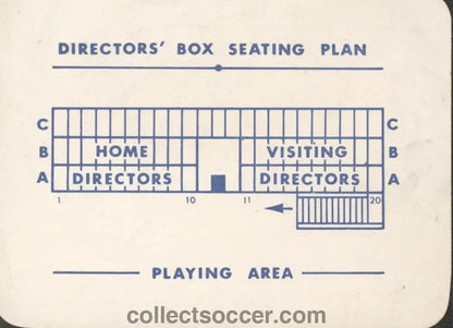 Leicester City v Liverpool 12/04/1969 Directors Seat Ticket - Collect Soccer