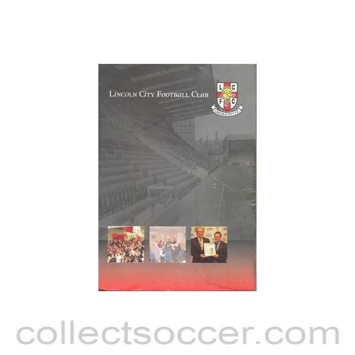 2010 - Lincoln City FC press pack 2010 - 2011 - Collect Soccer