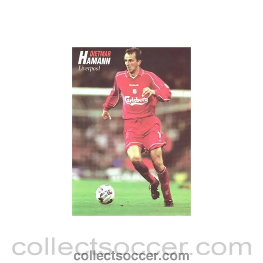 Liverpool - Dietmar Hamann unofficial Thai produced colour postcard