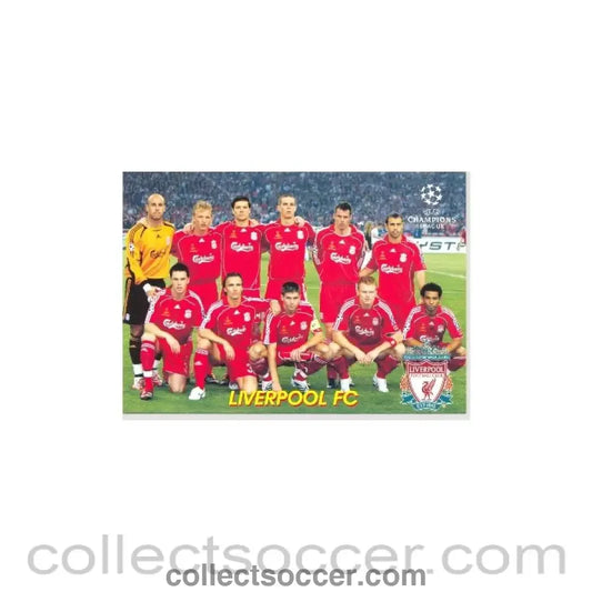 Liverpool FC Russian produced postcard