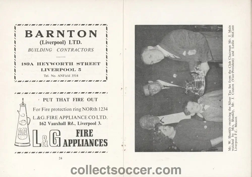 Liverpool FC Supporters Handbook 1963/64 - Collect Soccer