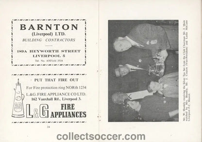 Liverpool FC Supporters Handbook 1963/64 - Collect Soccer