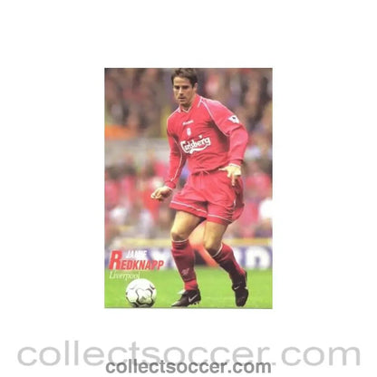 Liverpool - Jamie Redknapp unofficial Thai produced colour postcard - Collect Soccer