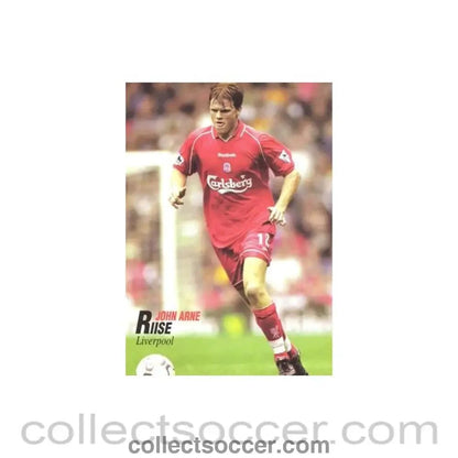 Liverpool - John Arne Riise unofficial Thai produced colour postcard - Collect Soccer