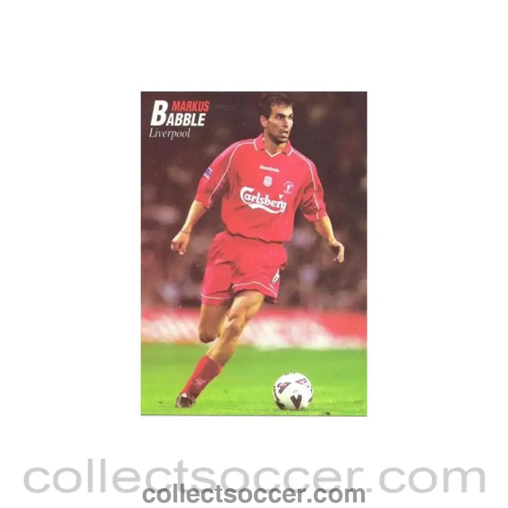 Liverpool - Markus Babble unofficial Thai produced colour postcard