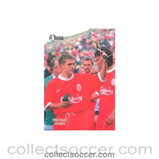Liverpool - Michael Owen unofficial Thai produced colour postcard