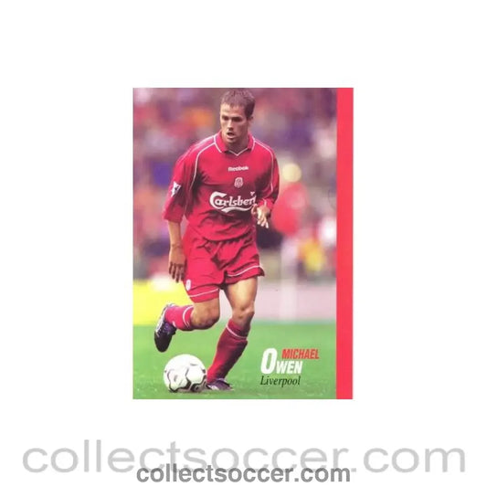 Liverpool - Michael Owen unofficial Thai produced colour postcard