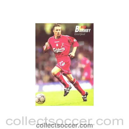 Liverpool - Nick Barmby unofficial Thai produced colour postcard