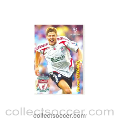 Liverpool - Steven Gerrard Russian produced postcard