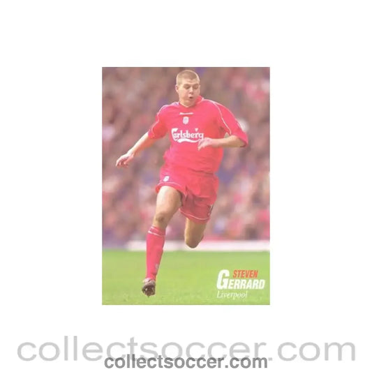 Liverpool - Steven Gerrard unofficial Thai produced colour postcard