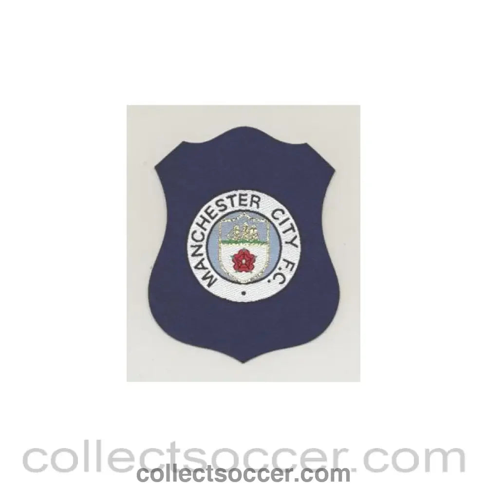 Manchester City embroidered badge