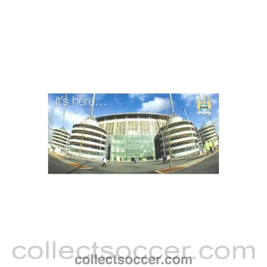 Manchester City - The City of Manchester Stadium presentation and questionnaire card