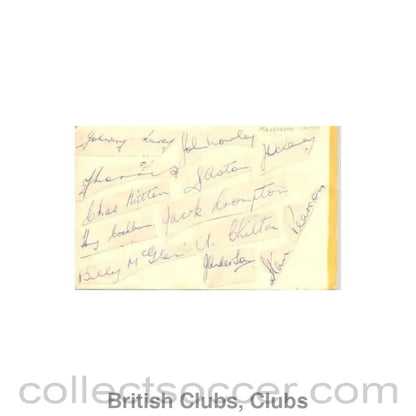 Manchester United 16 signatures