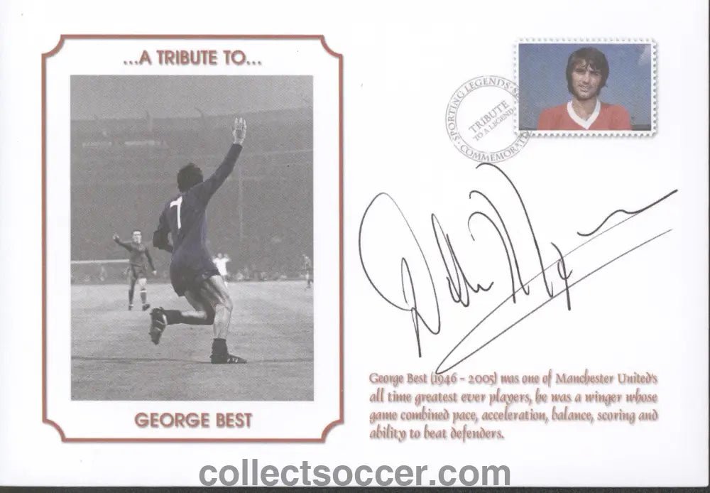 Manchester United Bill Foulkes signed First Day Cover - Collect Soccer