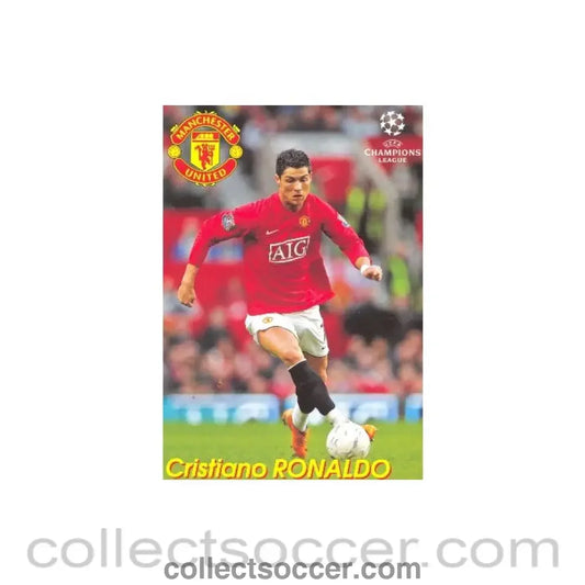 Manchester United Cristiano Ronaldo Russian produced postcard
