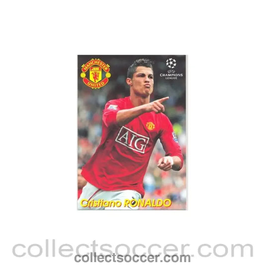Manchester United Cristiano Ronaldo Russian produced postcard