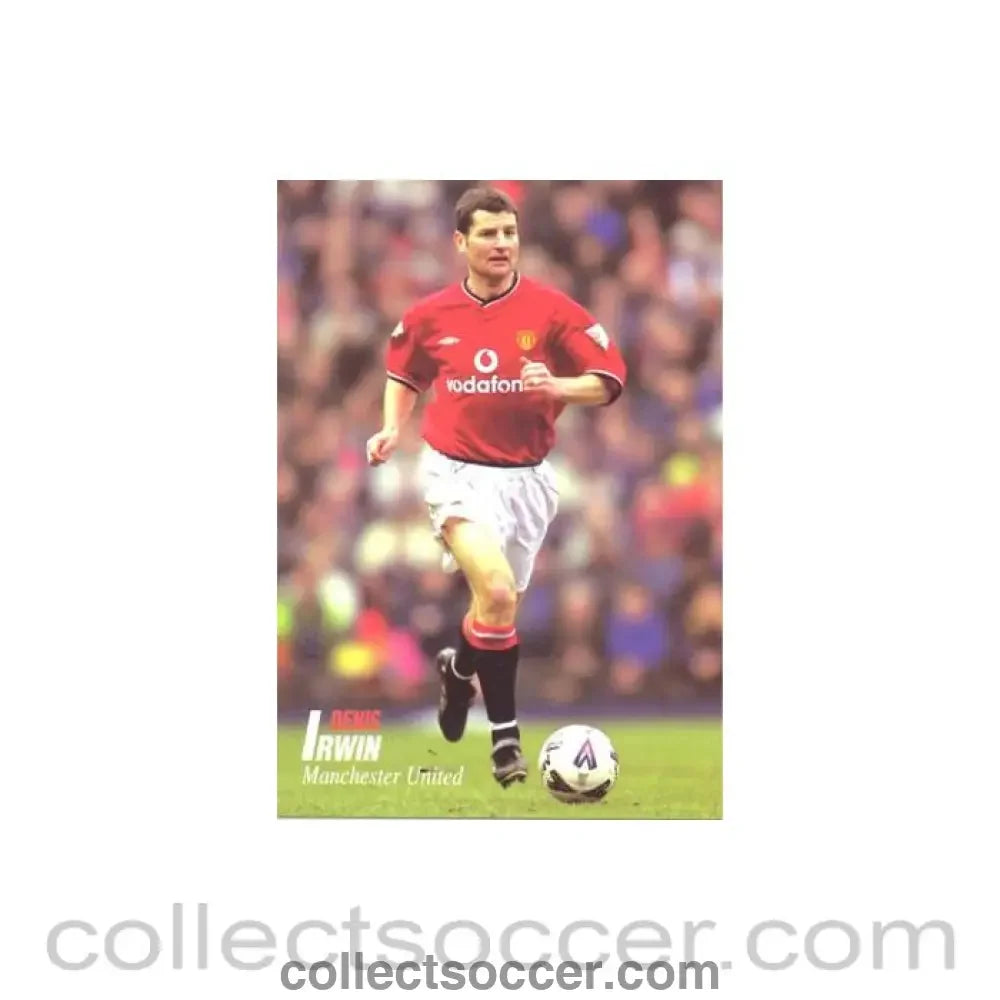 Manchester United - Denis Irwin unofficial Thai produced colour postcard