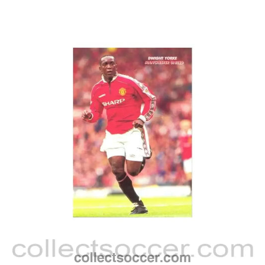 Manchester United - Dwight Yorke unofficial Thai produced colour postcard