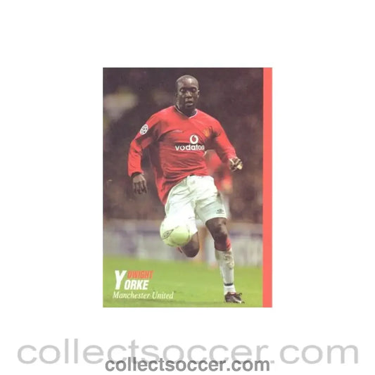 Manchester United - Dwight Yorke unofficial Thai produced colour postcard