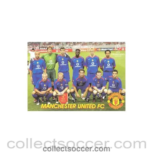 Manchester United FC Russian produced postcard