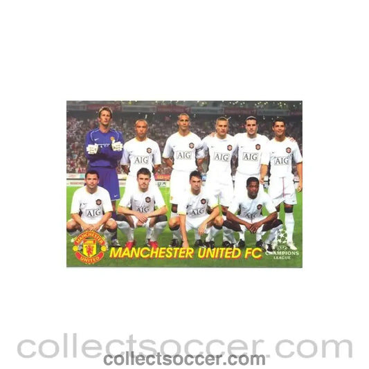 Manchester United FC Russian produced postcard