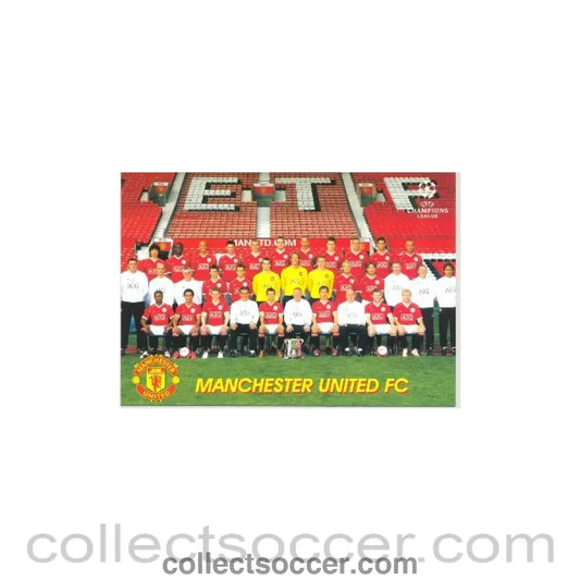 Manchester United FC Russian produced postcard