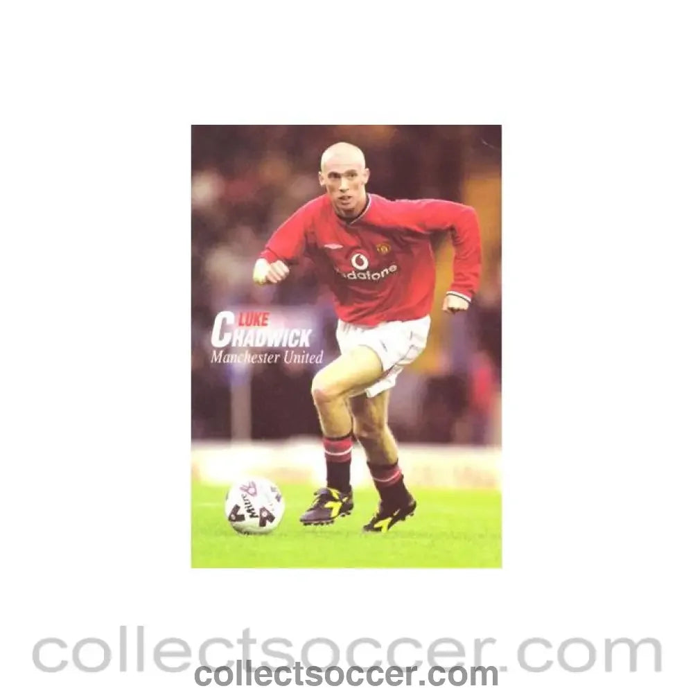 Manchester United - Luke Chadwick unofficial Thai produced colour postcard