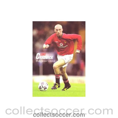 Manchester United - Luke Chadwick unofficial Thai produced colour postcard