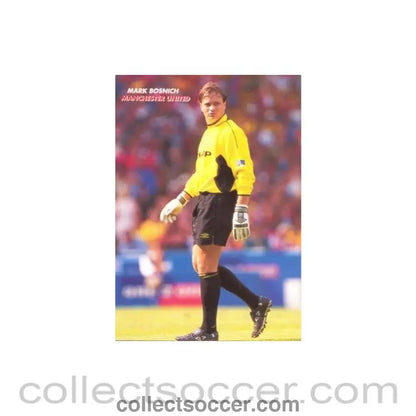 Manchester United - Mark Bosnich unofficial Thai produced colour postcard