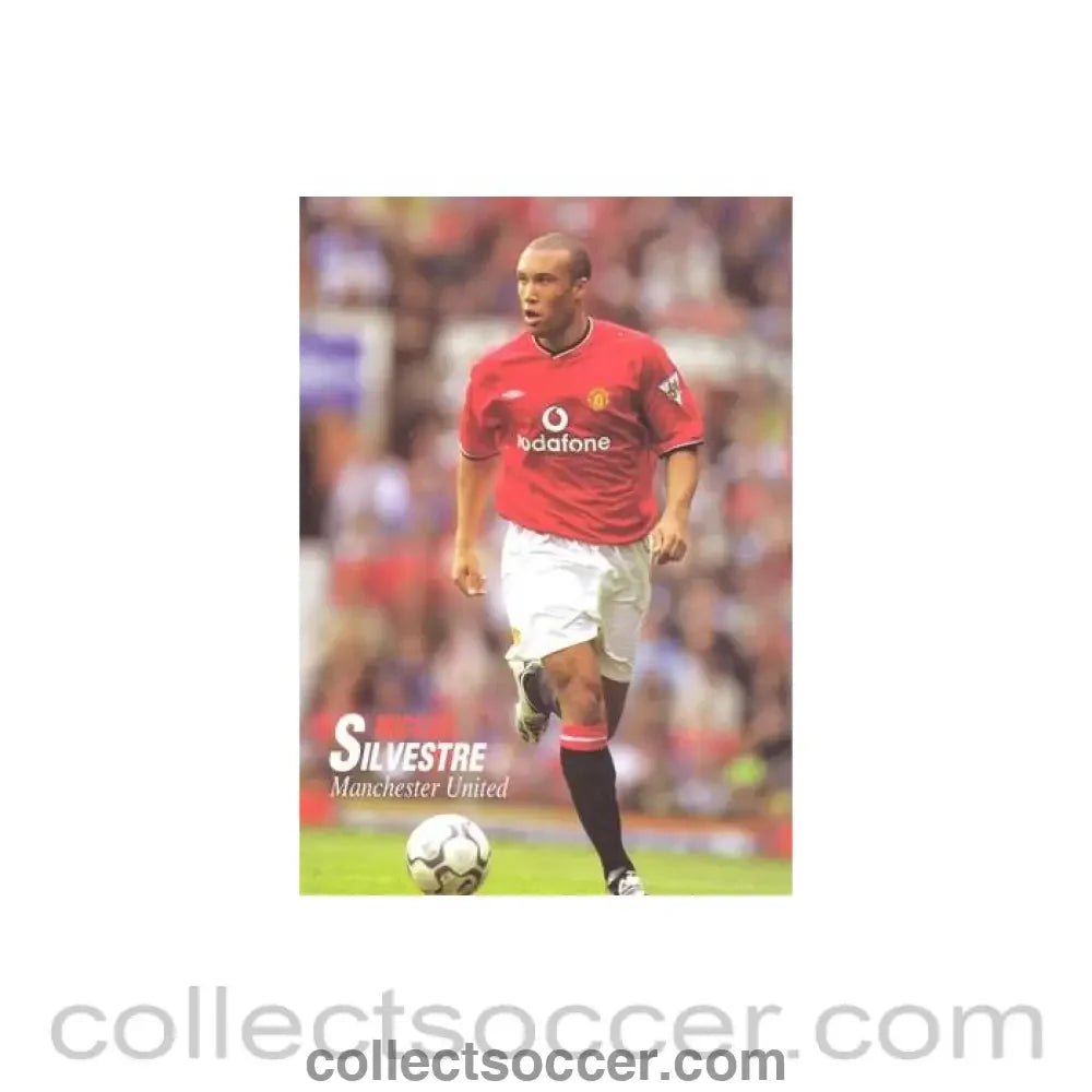 Manchester United - Michael Silvestre unofficial Thai produced colour postcard - Collect Soccer