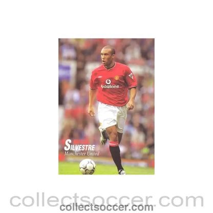 Manchester United - Michael Silvestre unofficial Thai produced colour postcard - Collect Soccer