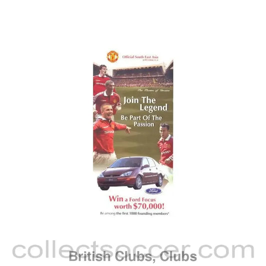 Manchester United Official South East Asia Supporters Club Registration Form