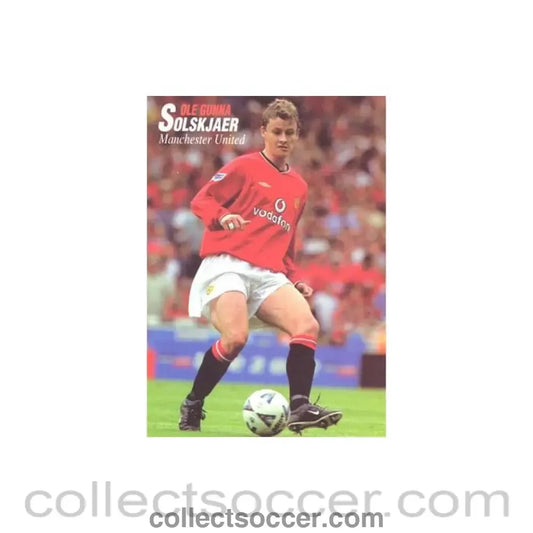 Manchester United - Ole Gunna Solskjaer unofficial Thai produced colour postcard