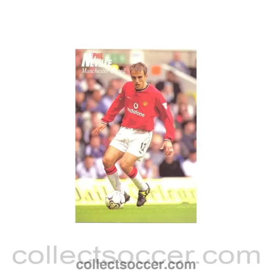 Manchester United - Phil Neville unofficial Thai produced colour postcard